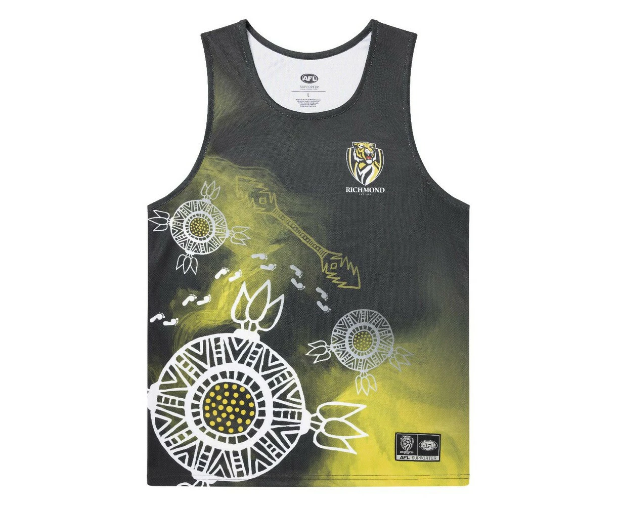 Richmond Tigers Indigenous Mens Training Singlet