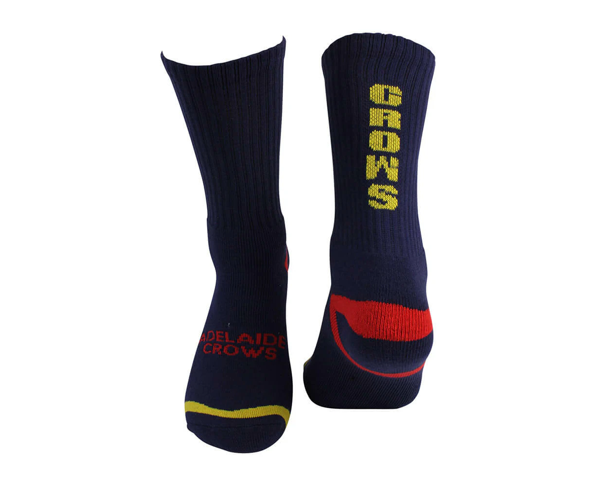 Adelaide Crows Mens Crew Socks