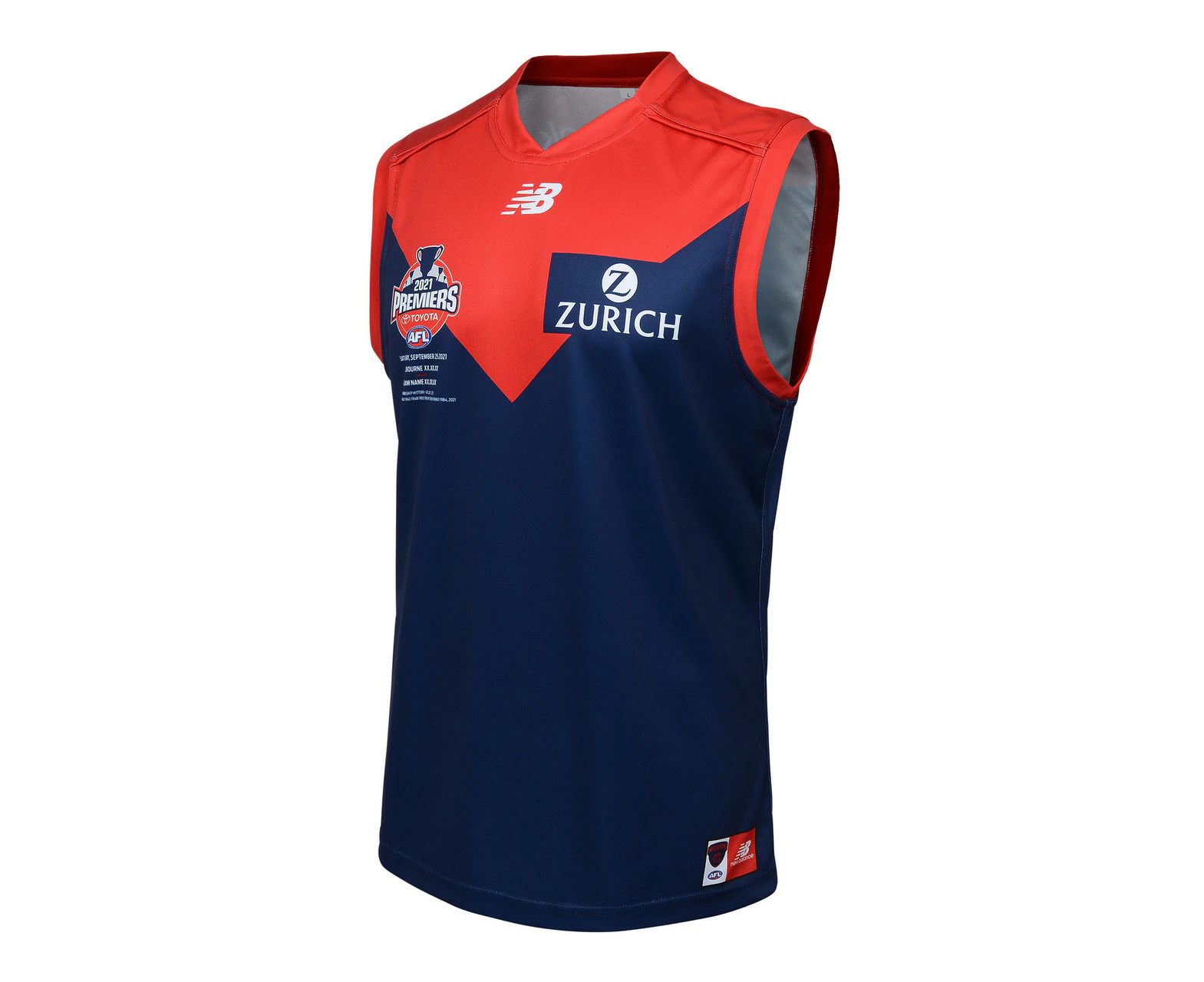 Melbourne Demons Youth 2021 Premiership Guernsey