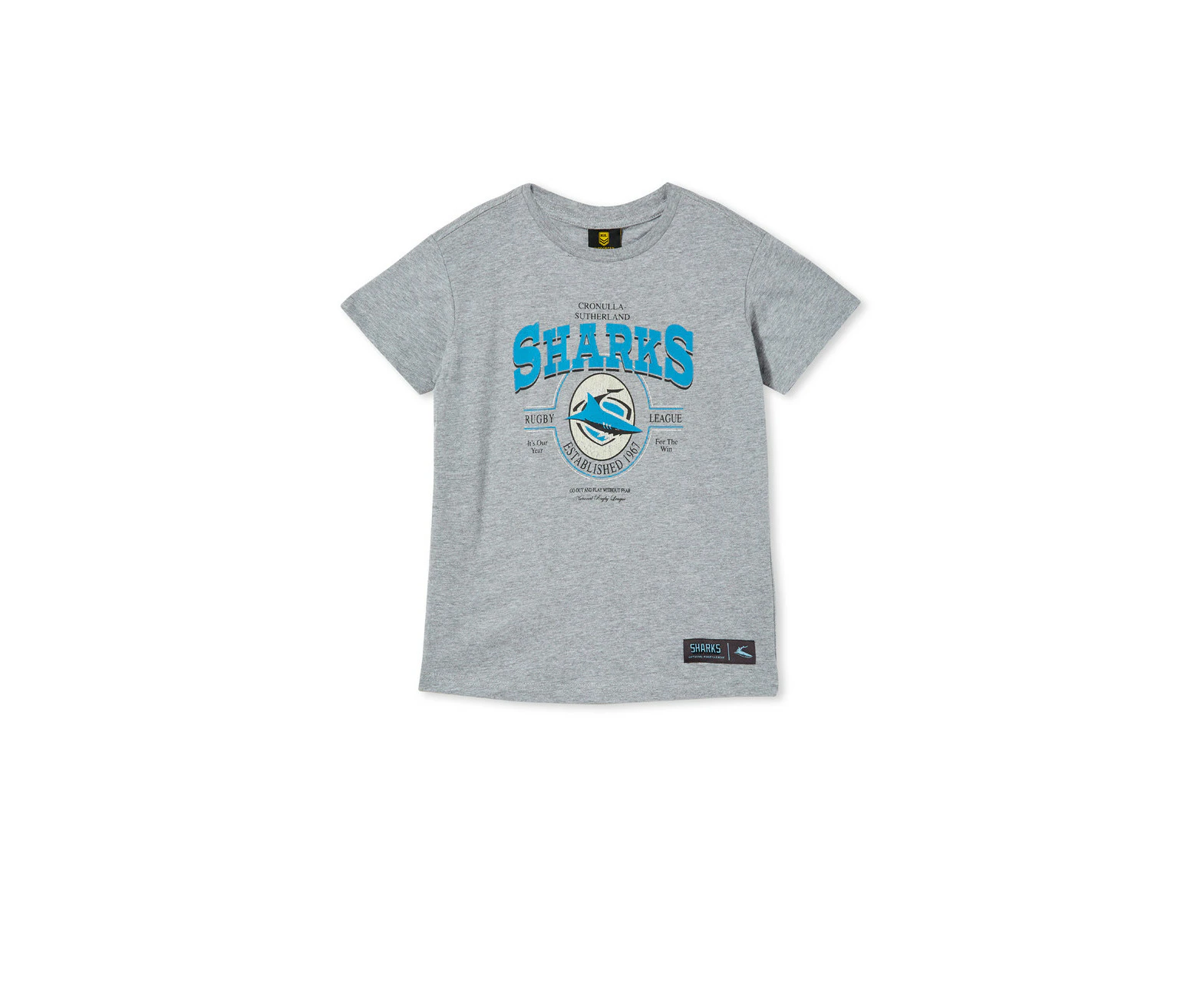 Cronulla-Sutherland Sharks NRL Kids Club T-Shirt