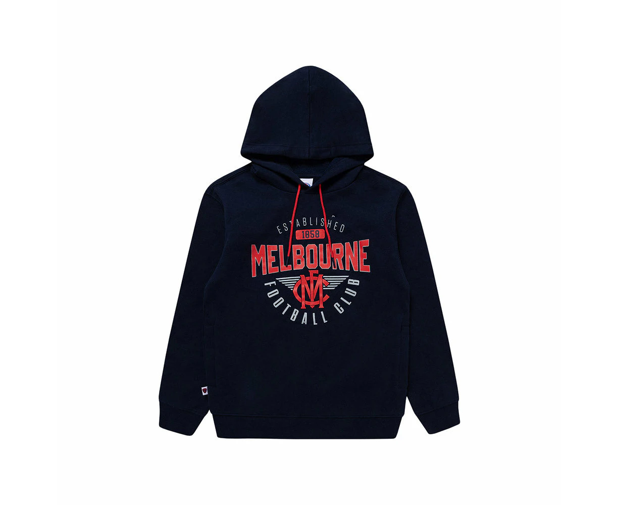 AFL Supporter Hoodie - Melbourne Demons - Youth - Kids - Hoody - Jumper