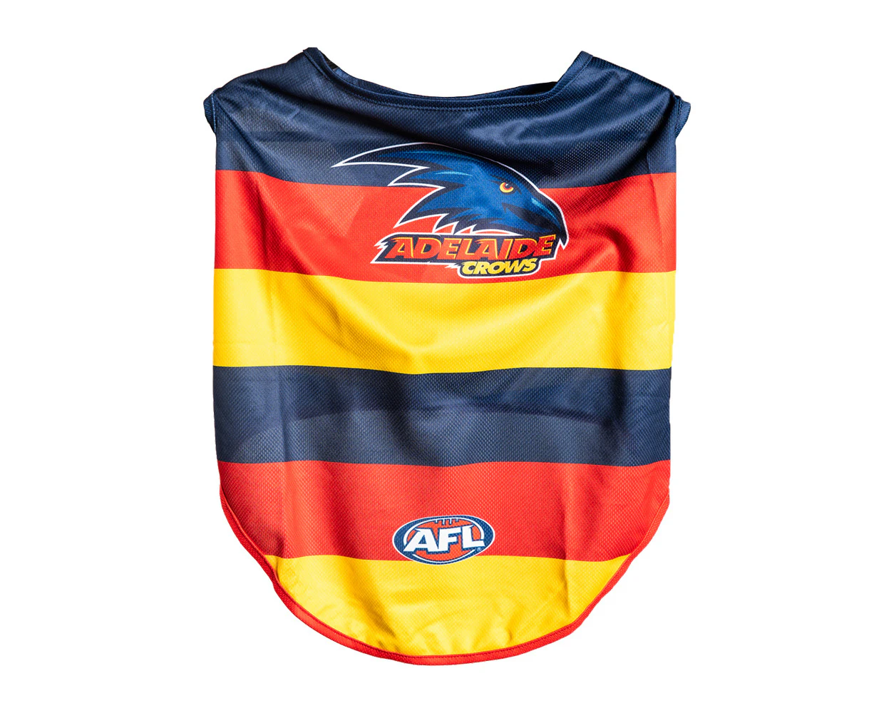 AFL Adelaide Crows Pet Dog/Puppy Sports Breathable Jersey Clothing/Costume