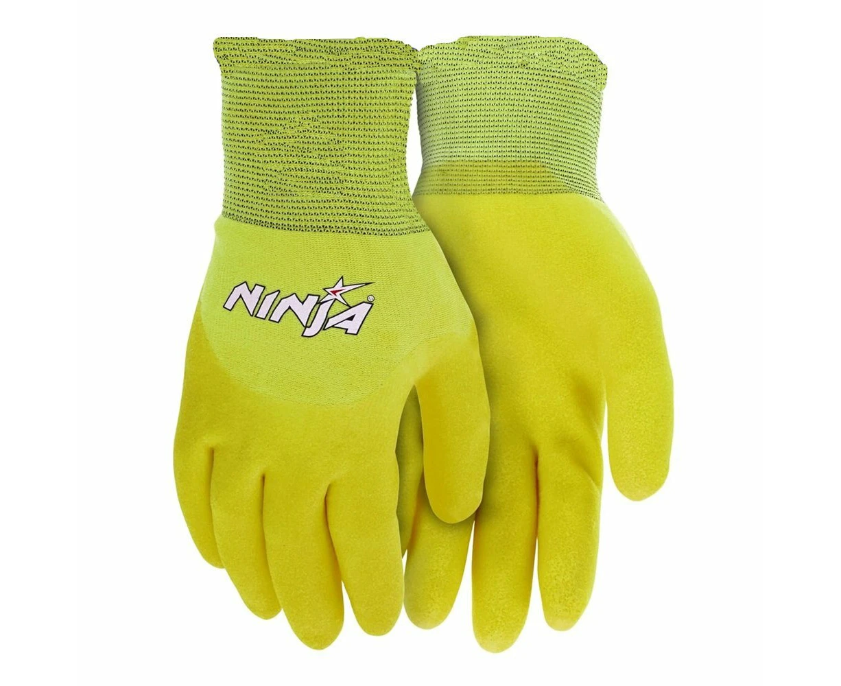 12 Pairs x NINJA Razr Slash-Tec Cut 3 Hi-Vis Gloves | Hi-Vis Yellow