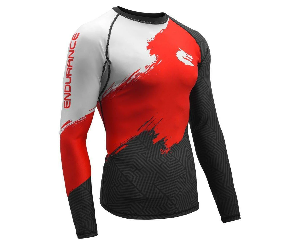 Morgan Sports Endurance Rash Guard - MMA Ju-Jitsu No-Gi Compression Training Top