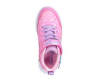 Skechers Girls' Infinite Heart Lights Fresh Love Sneakers - Pink