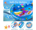 Toddly SplashCircle Round Tummy Time Water Mat Baby Sensory Play Mat