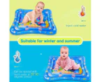 BabiesMart Tummy Time Water Play Mat Sensory Mat for Baby Play & Development