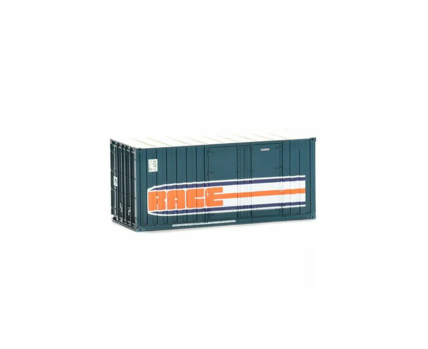 SDS Models HO Race GC Container PTC Blue Pack B