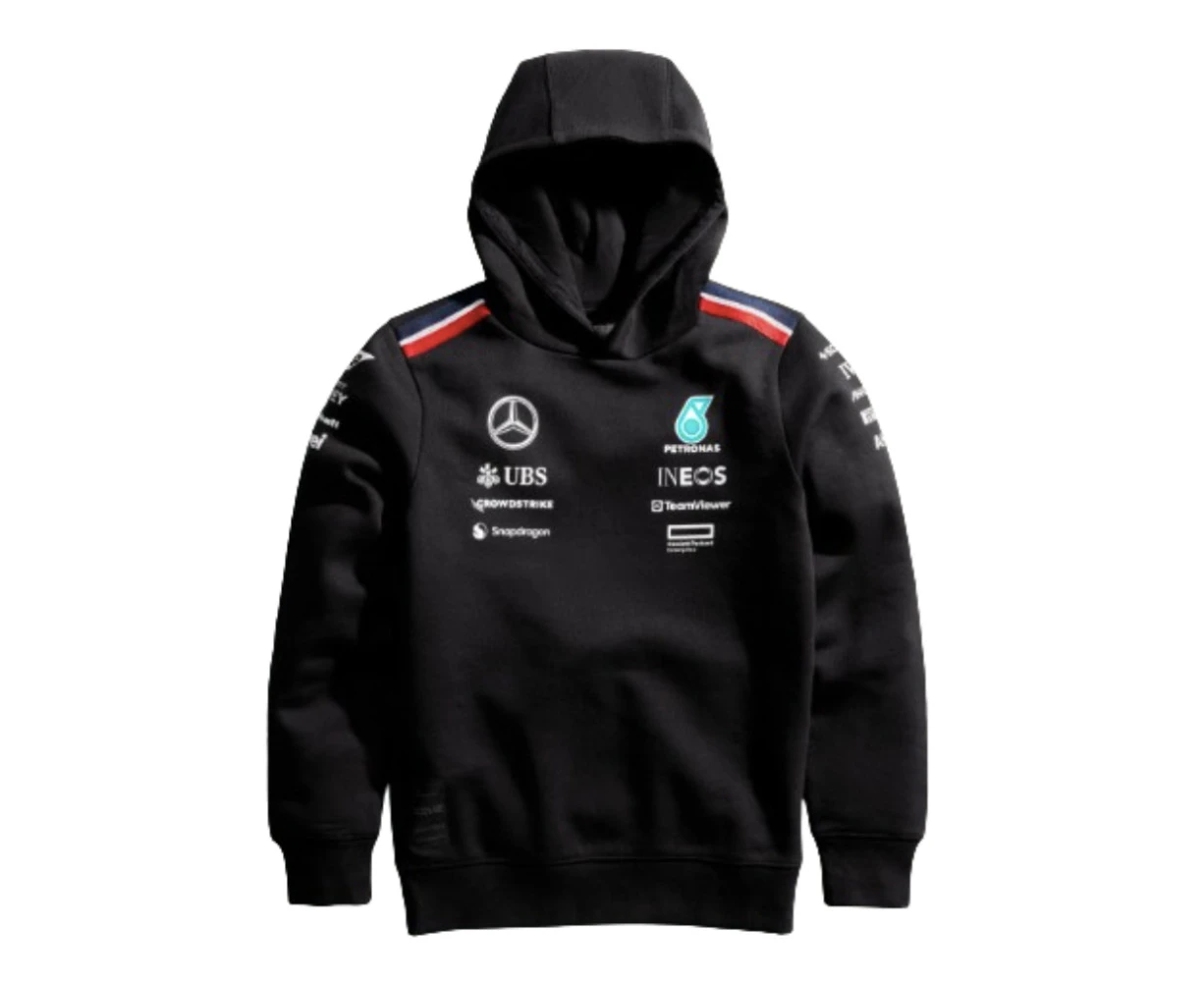 2024 Mercedes-AMG Team Hoody (Black) - Kids