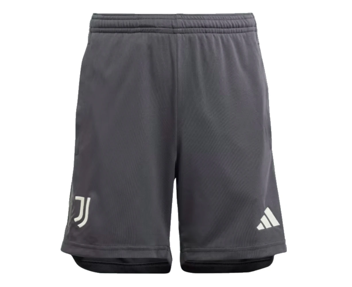 2023-2024 Juventus Third Shorts (Carbon) - Kids