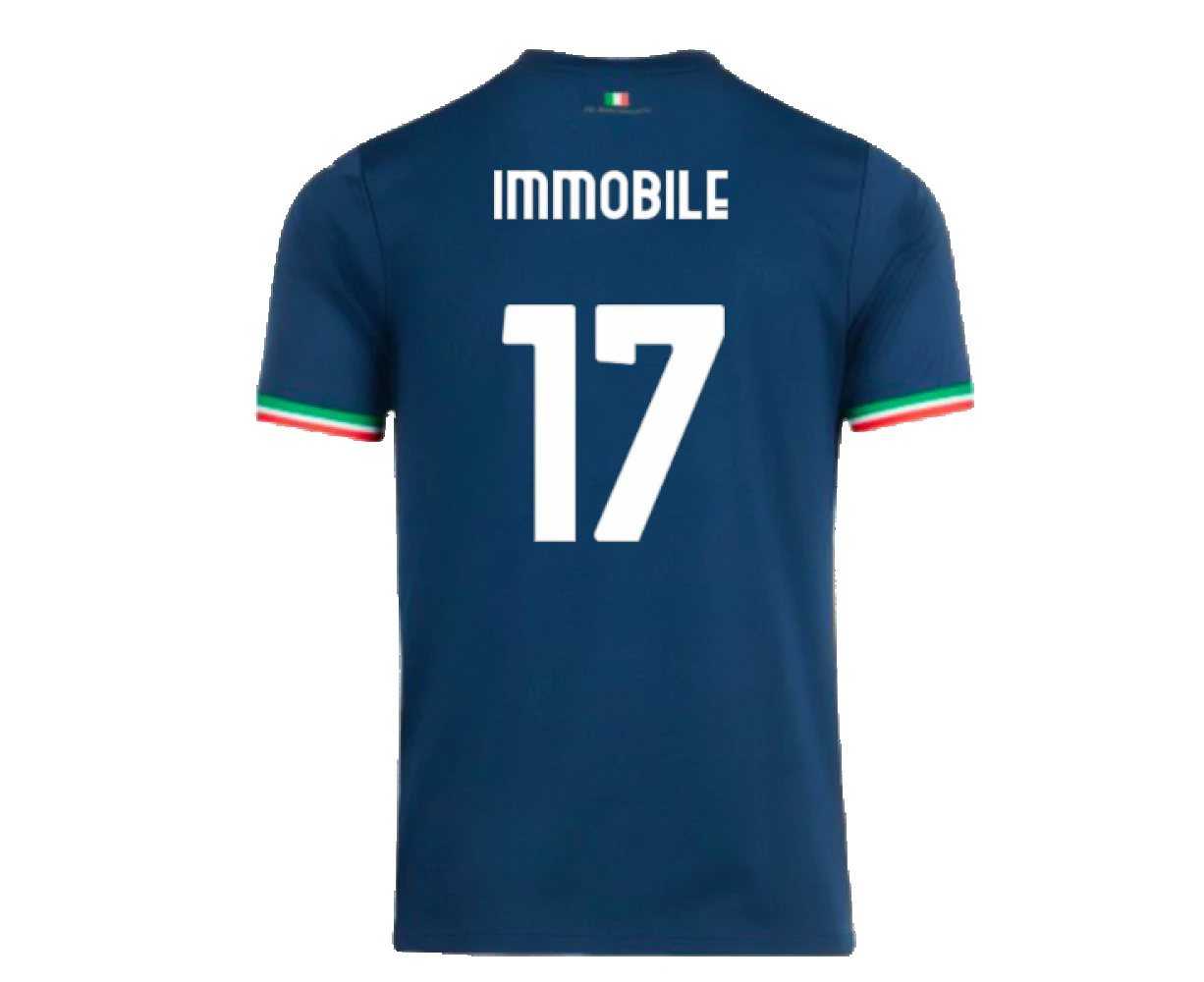 2023-2024 Lazio Away Shirt (Kids) (Immobile 17)