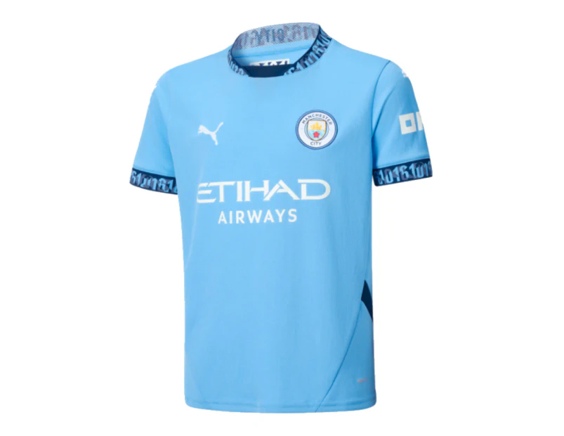 2024-2025 Man City Home Shirt (Kids)