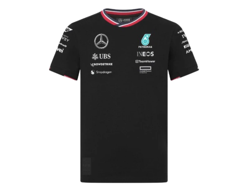 2024 Mercedes-AMG Team Driver Tee (Black) - Kids