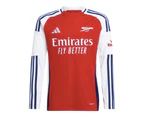 2024-2025 Arsenal Long Sleeve Home Shirt (Kids)