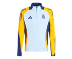 2024-2025 Real Madrid Training Top (Glow Blue) - Kids