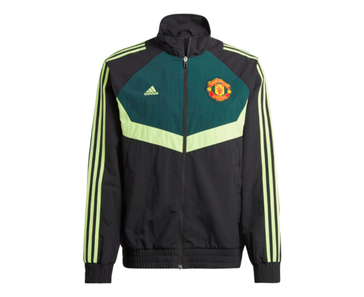 2024 Man Utd Woven Track Jacket (Black)