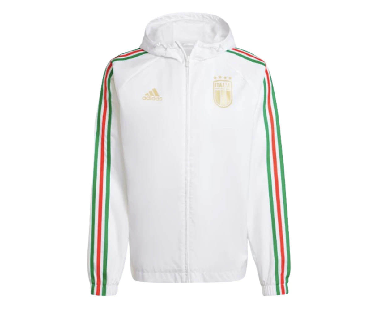 2024-2025 Italy DNA Windbreaker (White)