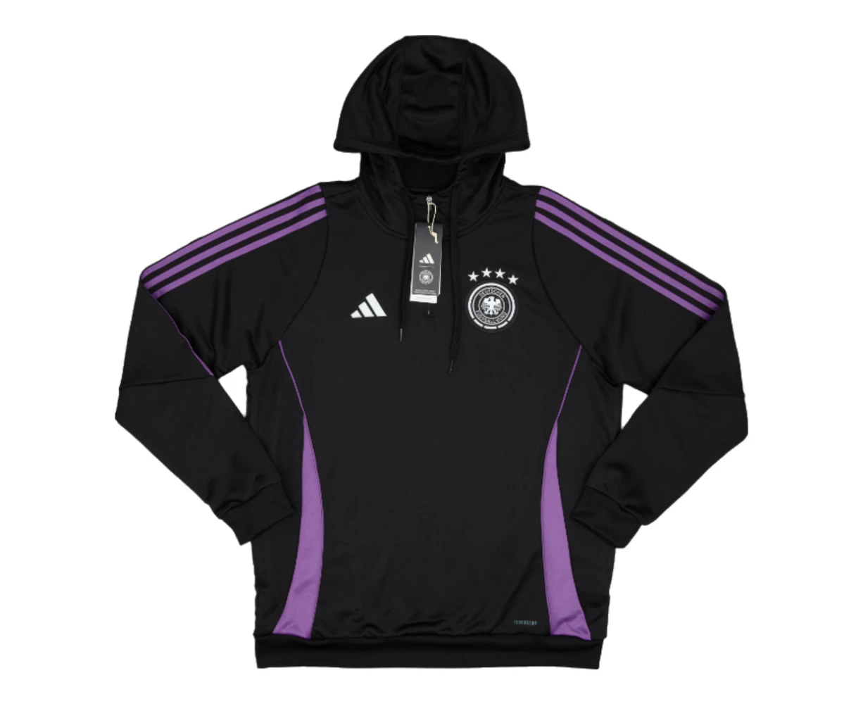 2024-2025 Germany Hooded Track Top (Black)