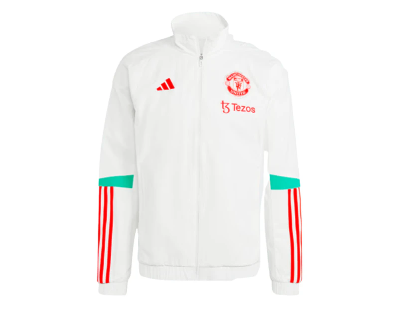 2023-2024 Man Utd Presentation Jacket (White)