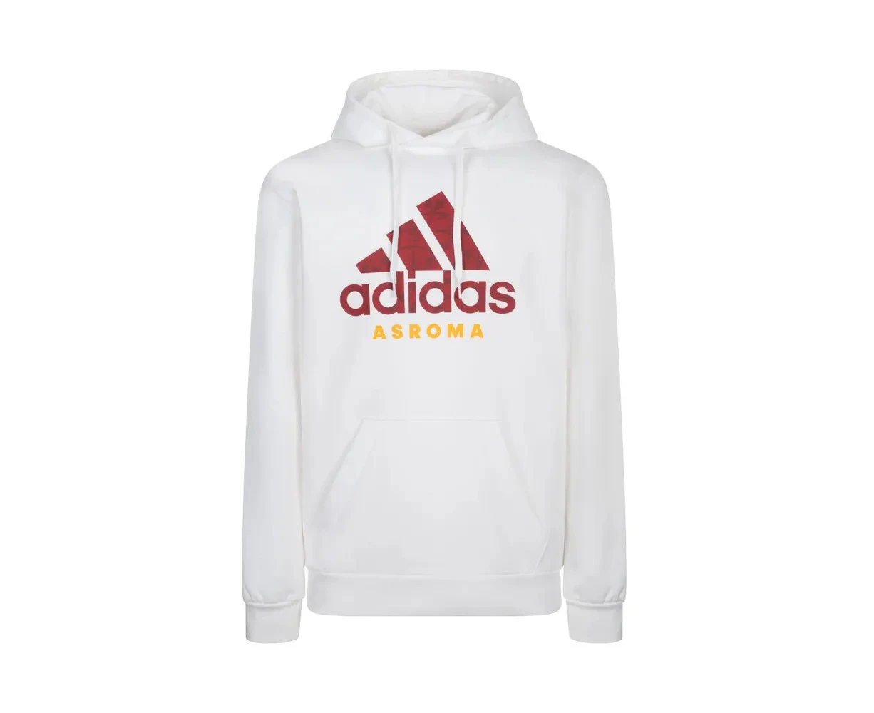 2023-2024 AS Roma DNA Hooded Top (White)