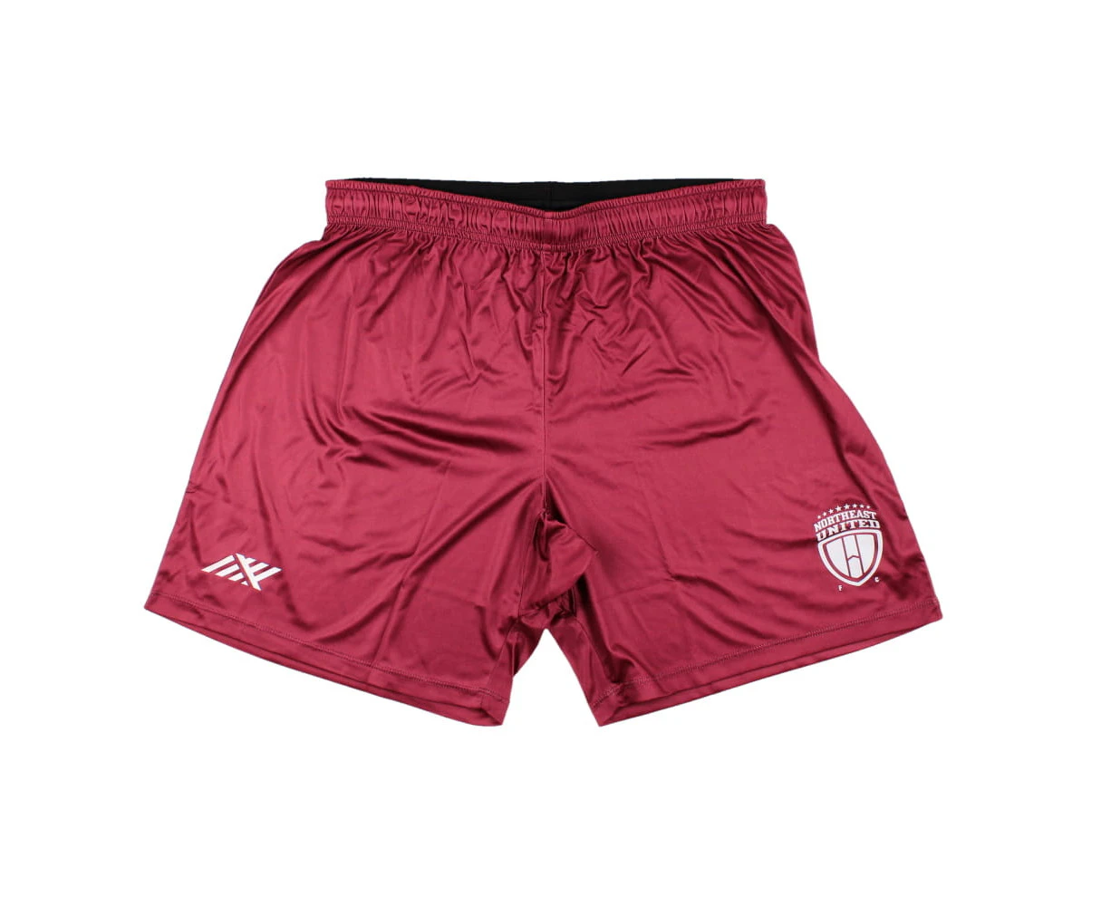 2020-2021 Northeast United Home Shorts (Maroon)