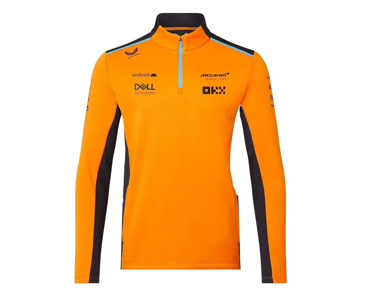 2024 McLaren Replica Half Zip Midlayer Top (Orange)