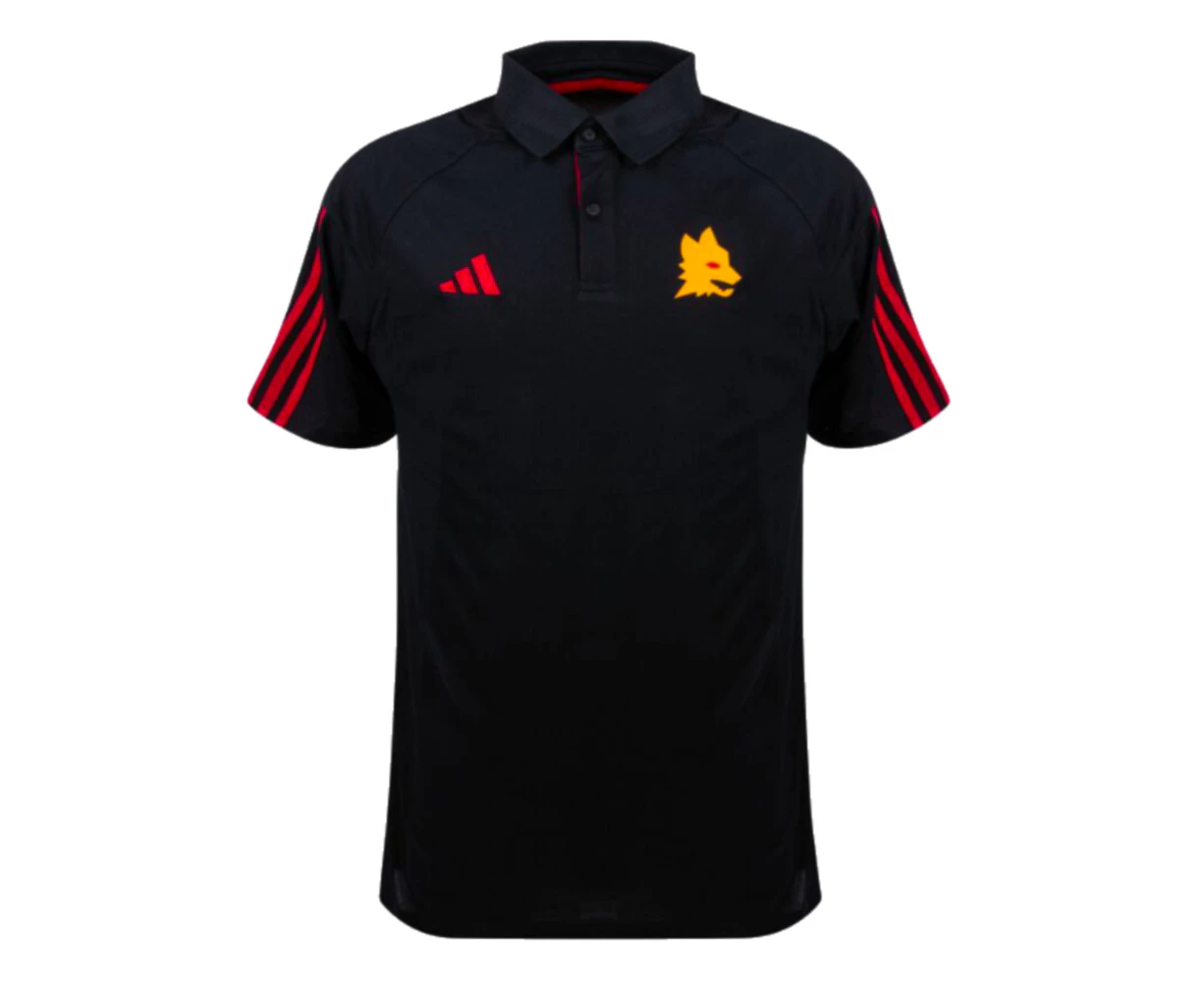 2023-2024 Roma Travel Polo Shirt (Black)