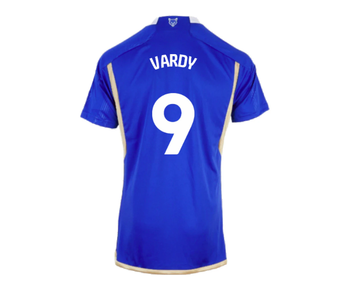 2023-2024 Leicester City Home Shirt (Vardy 9)