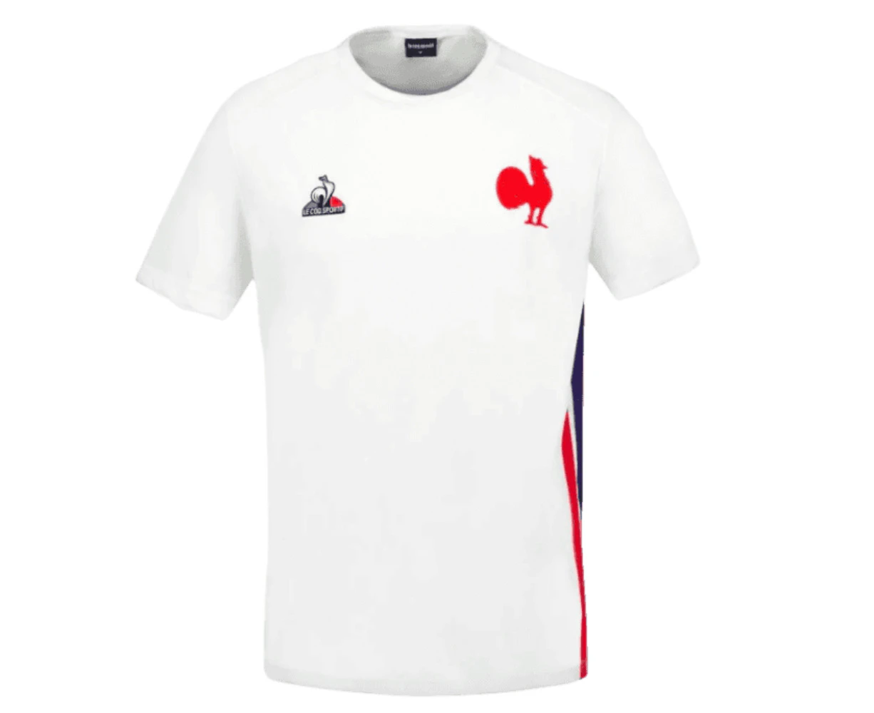 2023-2024 France Rugby Presentation Tee (White)