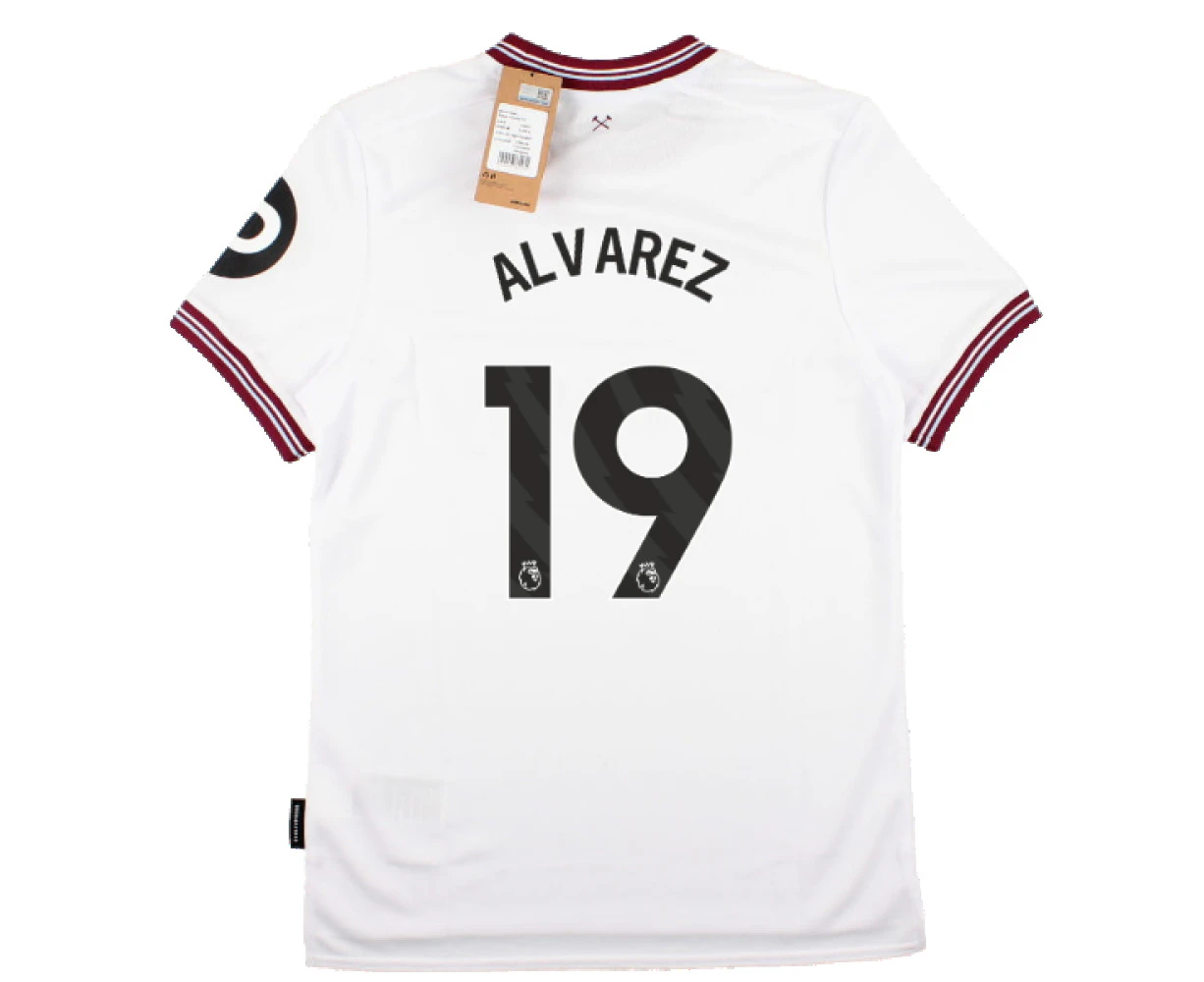 2023-2024 West Ham United Away Shirt (ALVAREZ 19)