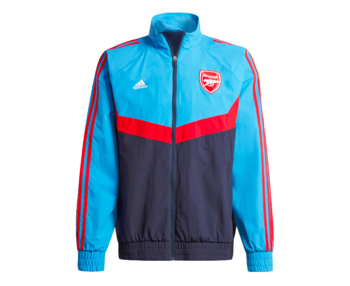 2023-2024 Arsenal Woven Track Top (Blue)