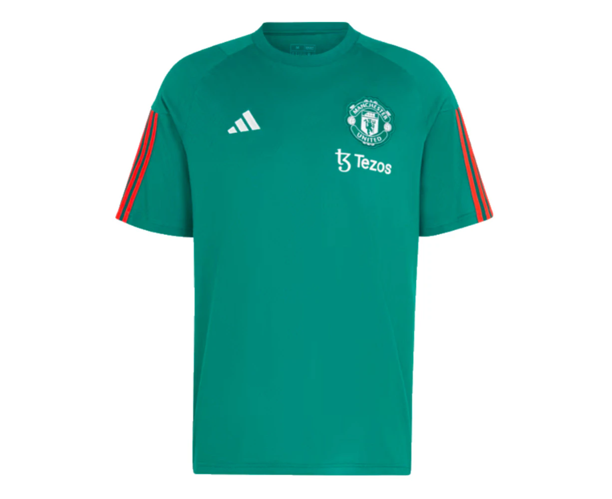 2023-2024 Man Utd Training Tee (Green)