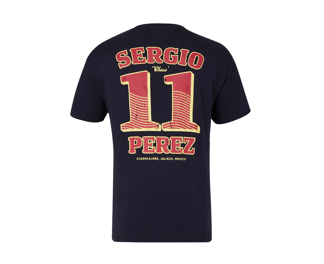 2024 Red Bull Sergio Perez Vintage Oversized Tee (Night Sky)