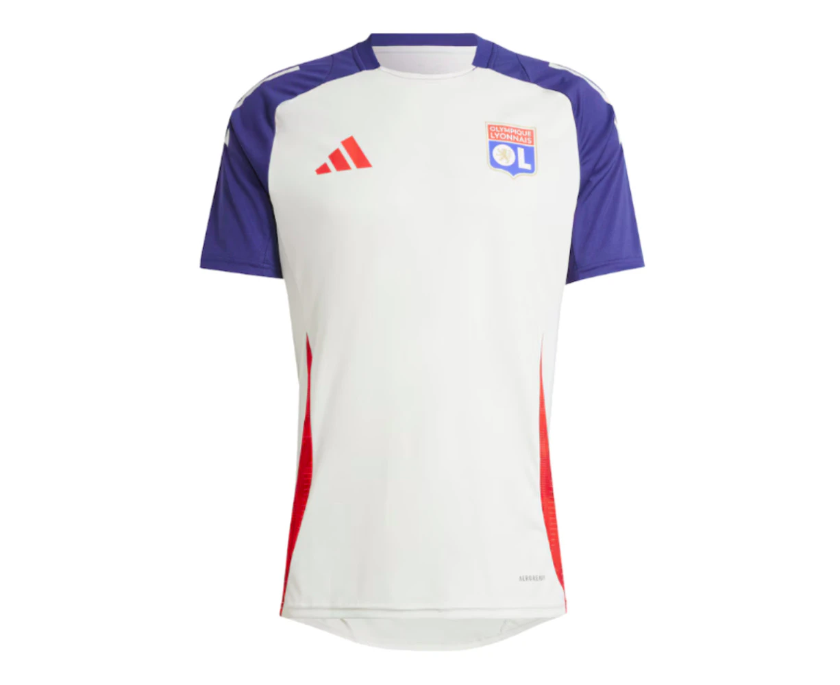 2024-2025 Olympique Lyon Training Jersey (White Tint)