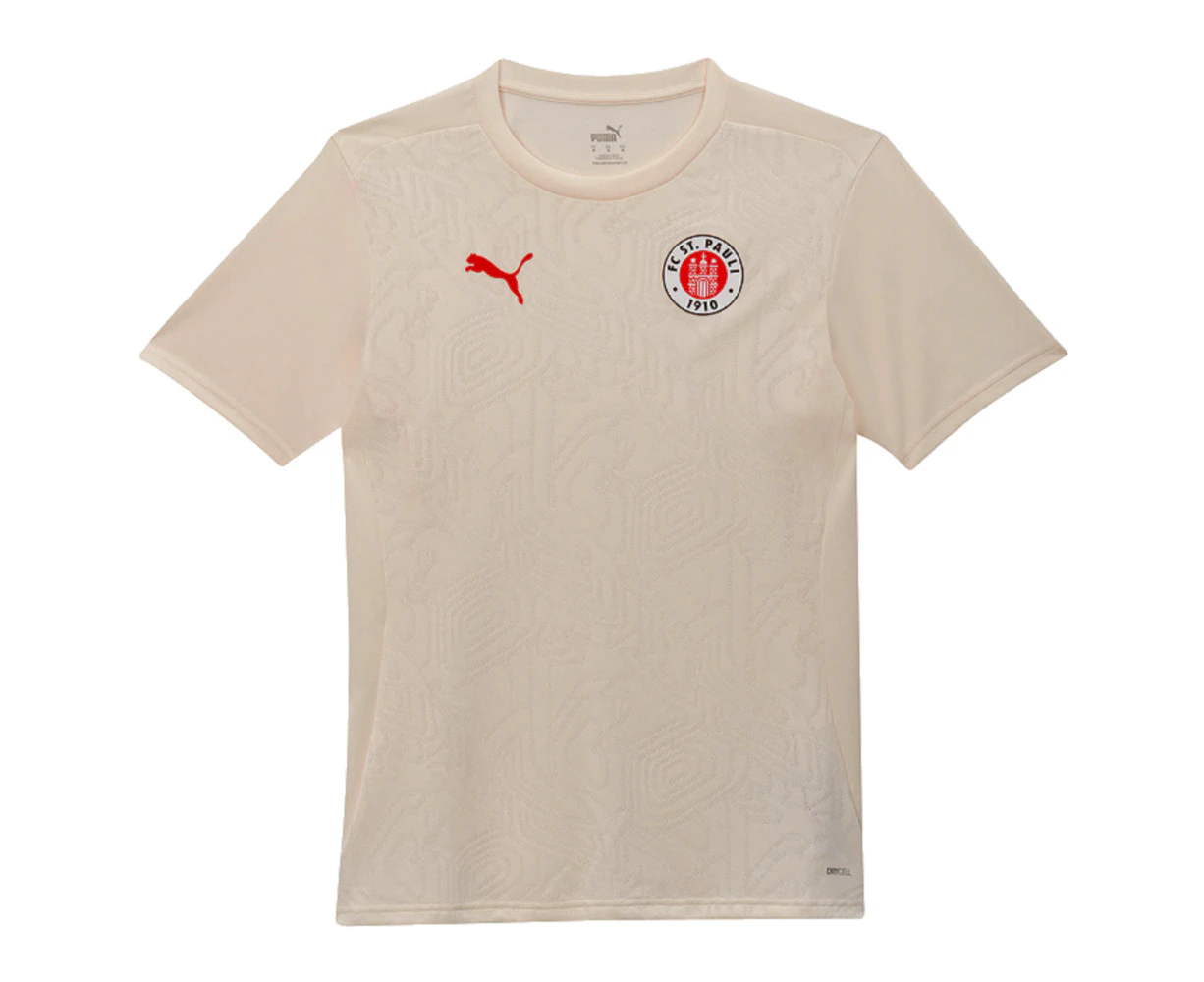 2024-2025 St Pauli Training Shirt (Sugared Almond)