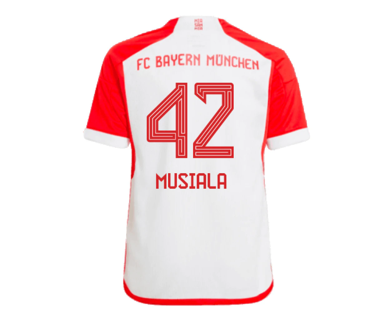 2023-2024 Bayern Munich Home Shirt (Kids) (Musiala 42)