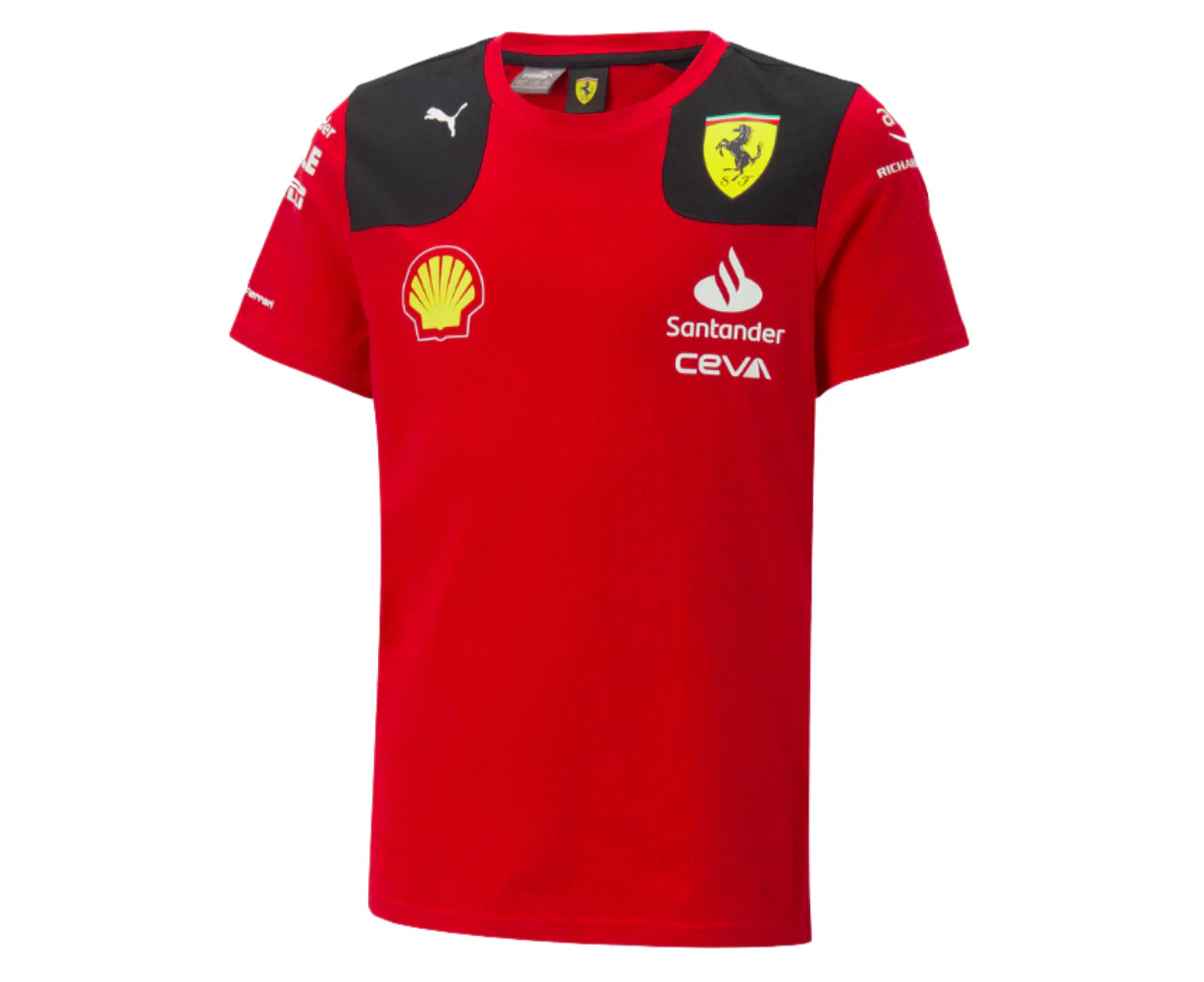 2023 Ferrari Team Tee (Red) - Kids