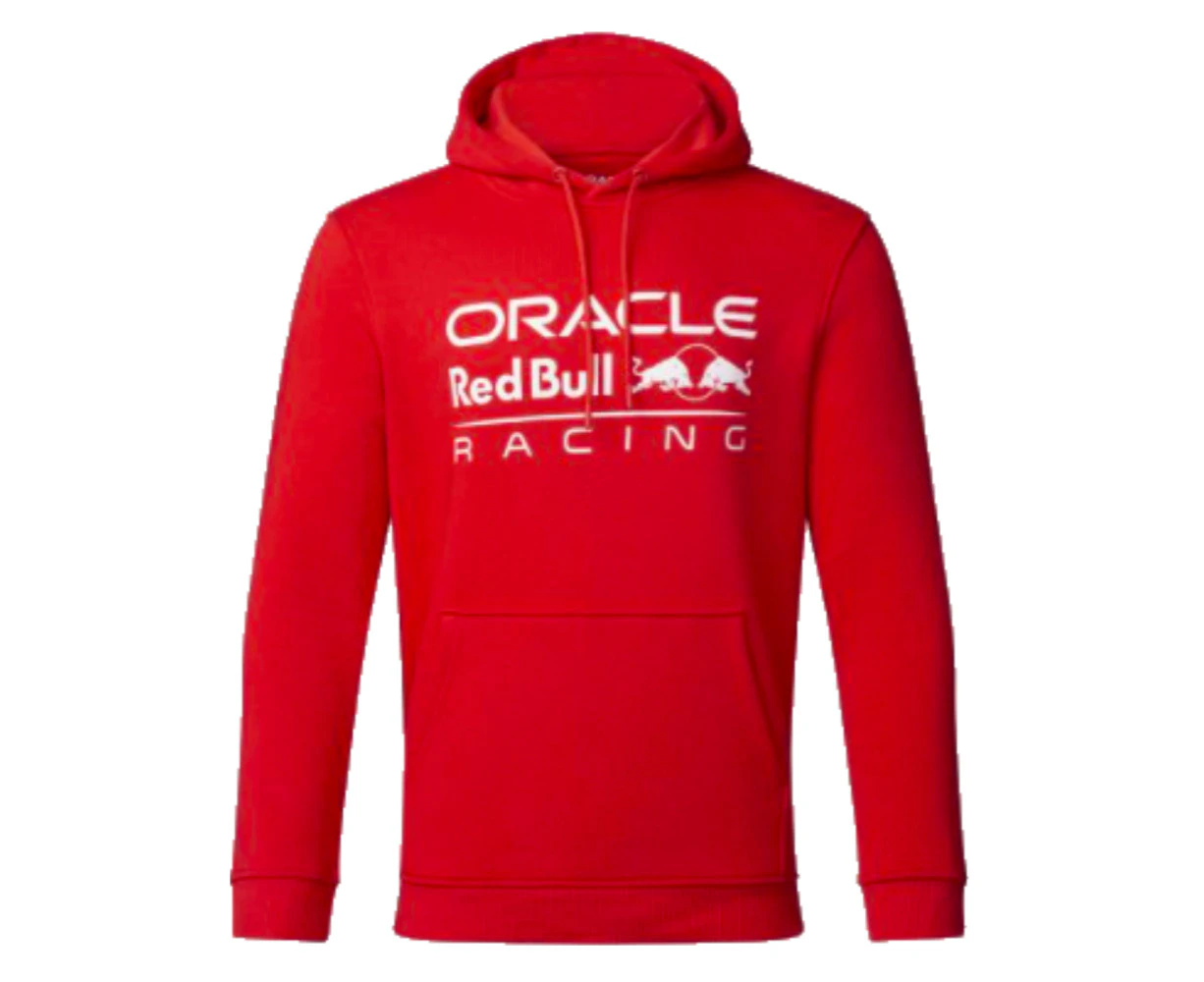 2023 Red Bull Racing Unisex Core Overhead Hoodie (Flame Scarlet)