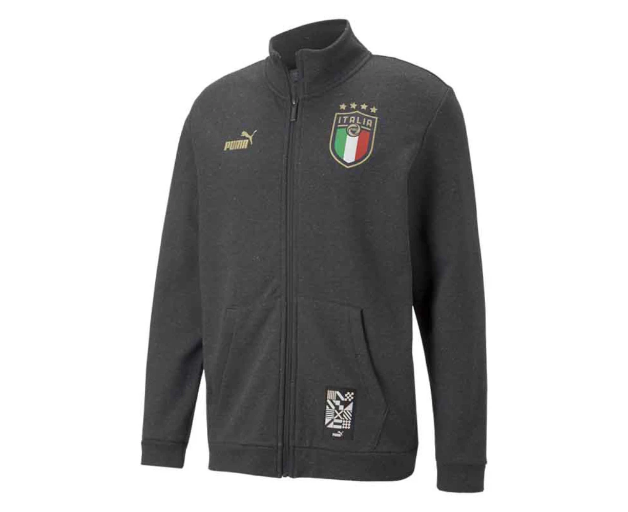 2022-2023 Italy FtblCulture Track Jacket (Dark Grey)