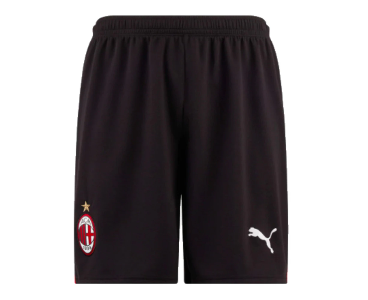 2023-2024 AC Milan Home Shorts (Black)