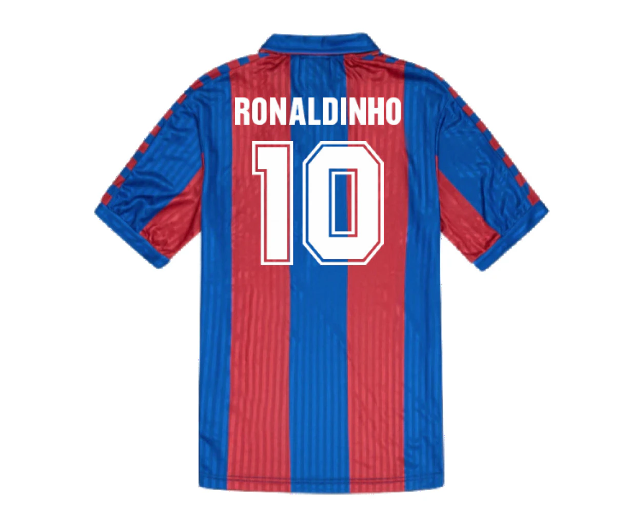 Meyba Barcelona 1992 Reissue Home Shirt (RONALDINHO 10)