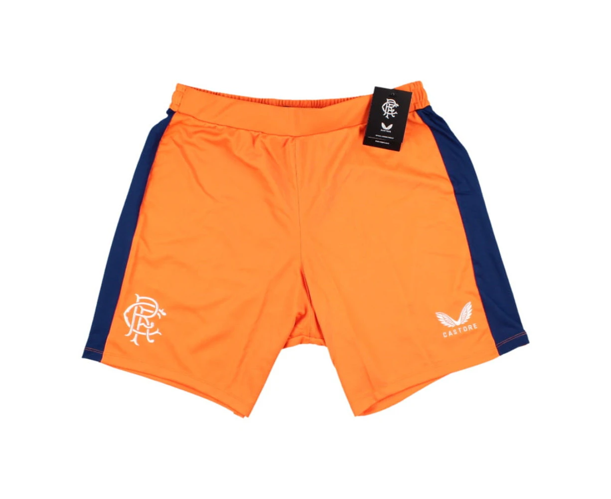 2022-2023 Rangers Third Shorts (Orange)