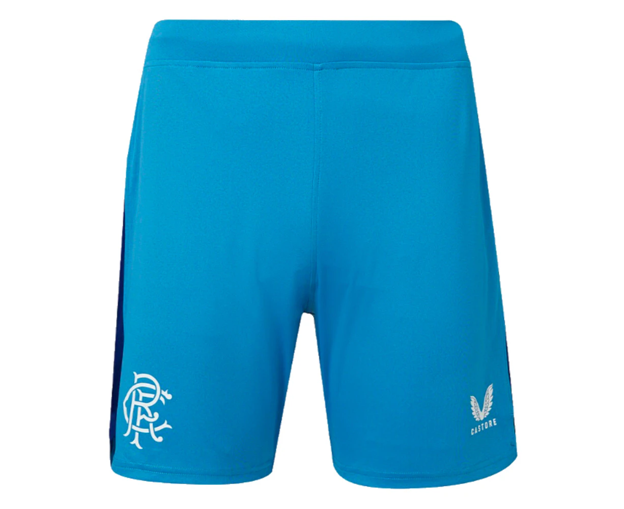 2023-2024 Rangers Players Training Shorts (Deep Water)