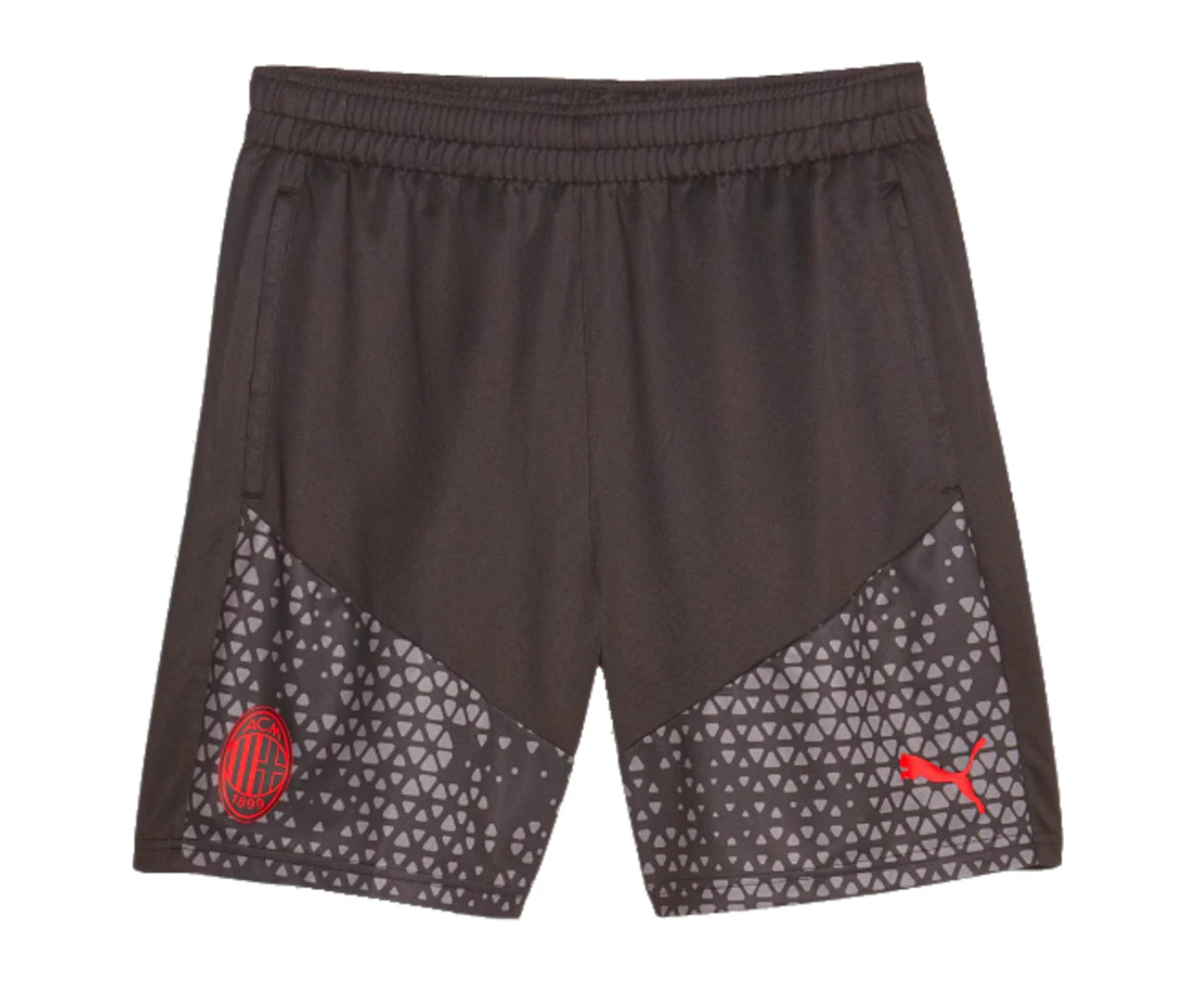 2023-2024 AC Milan Training Shorts (Black)