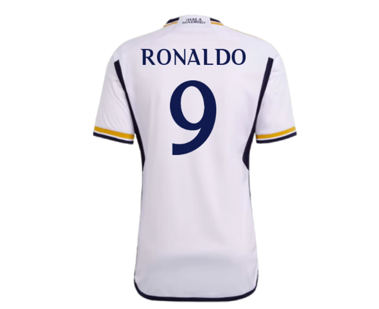 2023-2024 Real Madrid Home Shirt (Ronaldo 9)