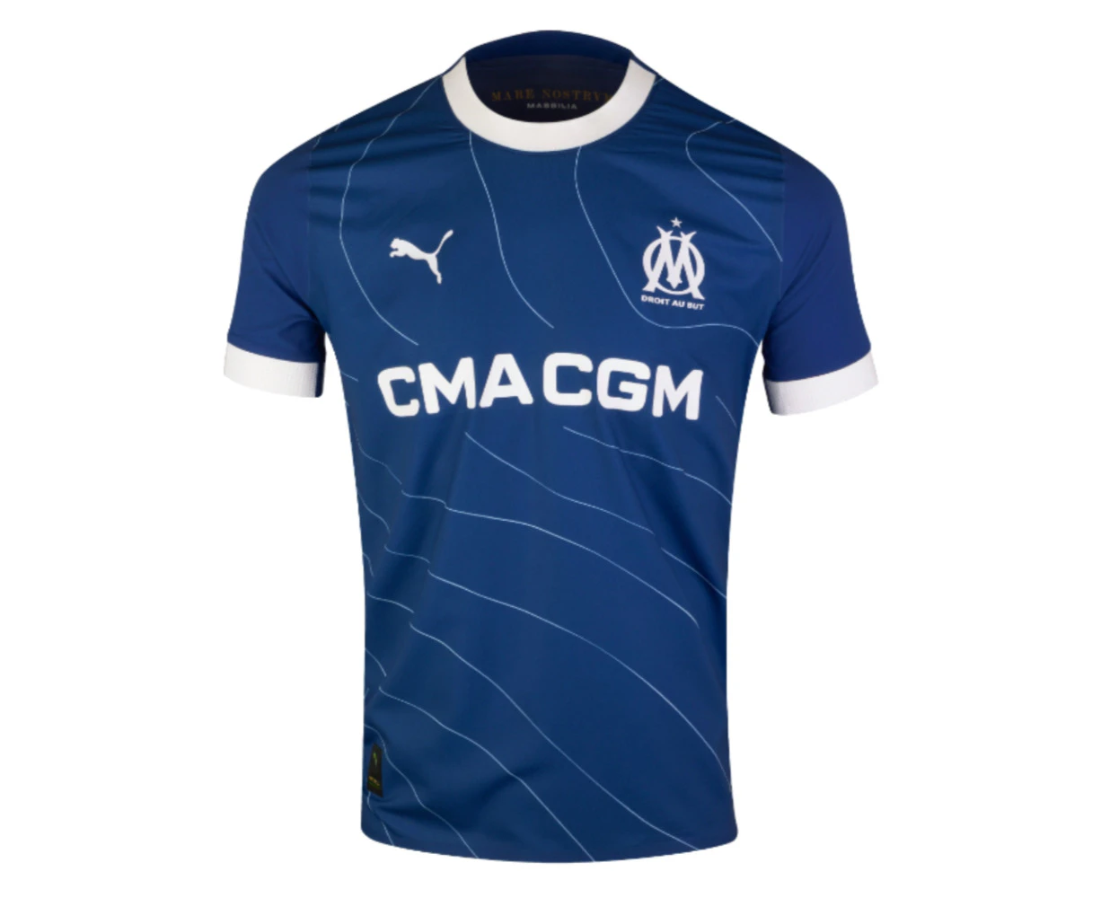 2023-2024 Marseille Authentic Away Shirt