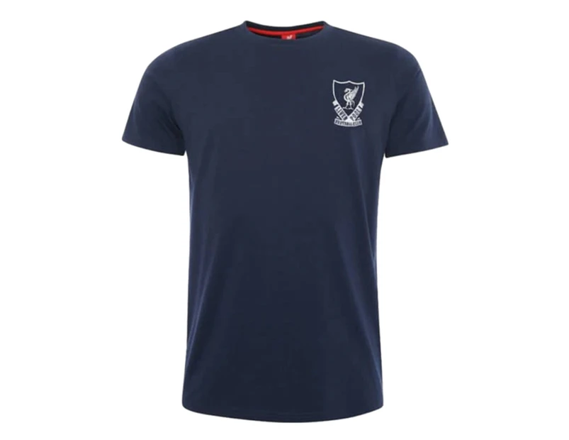 Liverpool 1988-1989 Crest Tee (Navy)