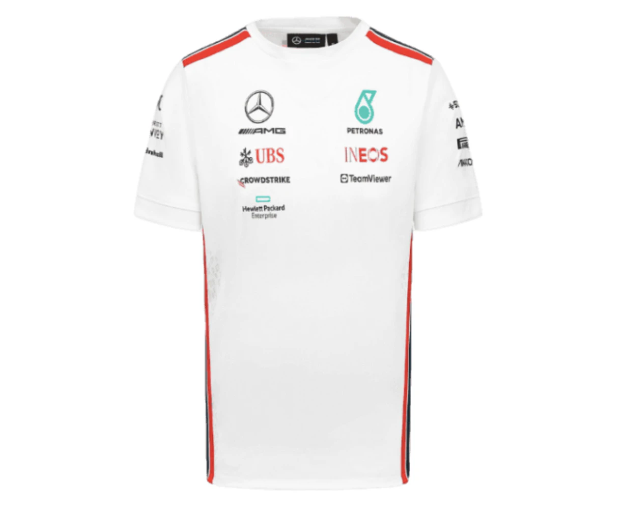 2023 Mercedes AMG Petronas Driver Tee (White)