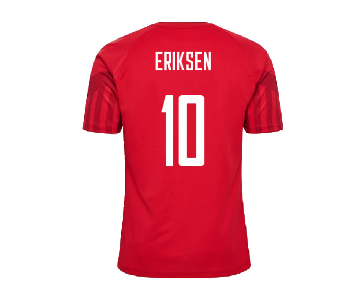 2022-2023 Denmark Home Jersey (Eriksen 10)