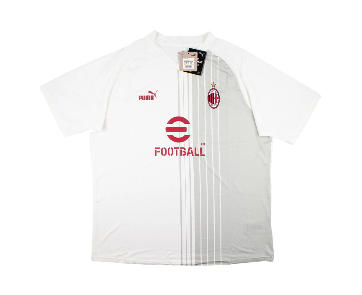 2022-2023 AC Milan Pre-Match Shirt (White-Red)